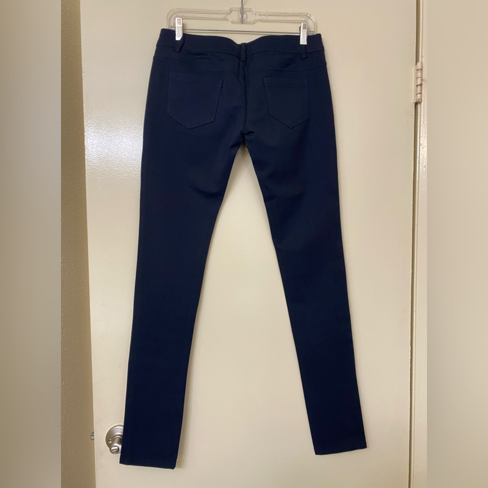 Navy Blue Skinny Pants - Picture 3 of 4